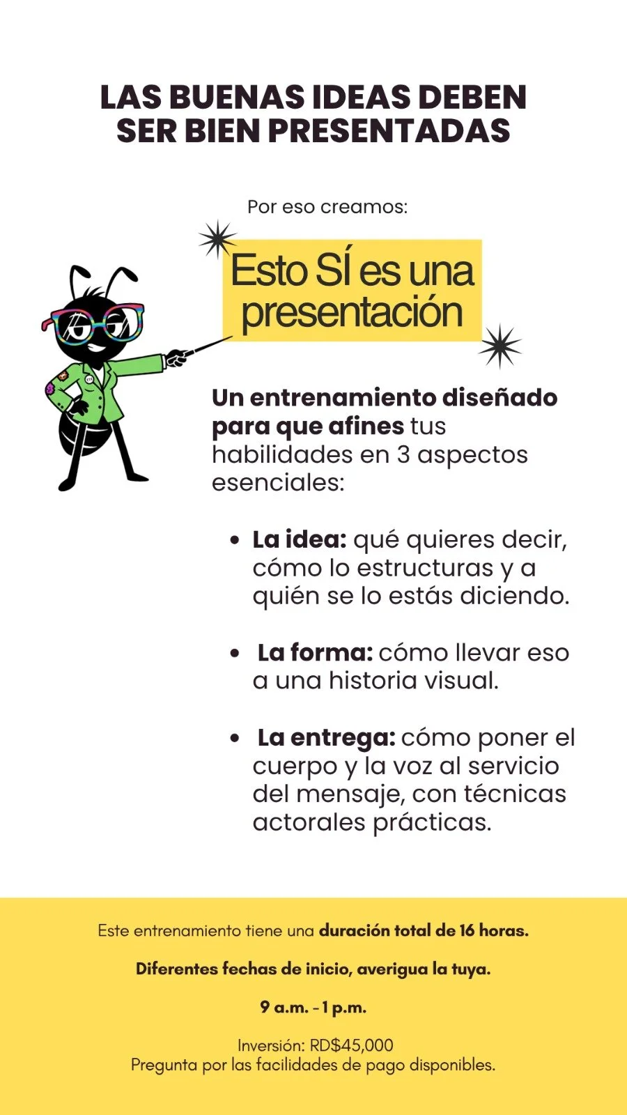 Taller Esto SÍ es una presentación