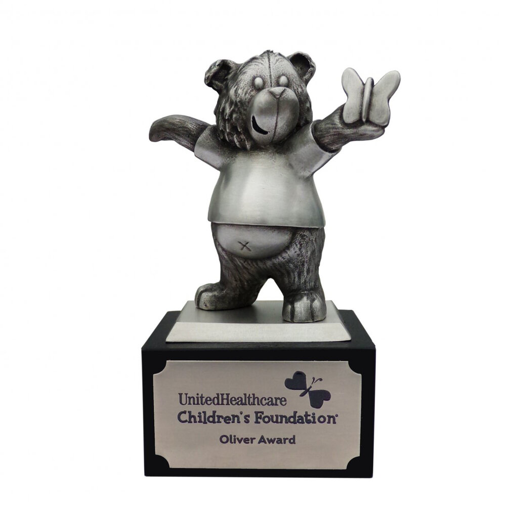 Oliver Award Custom Trophy for UnitedHealthcare Children's Foundation —  Inspired Bronze