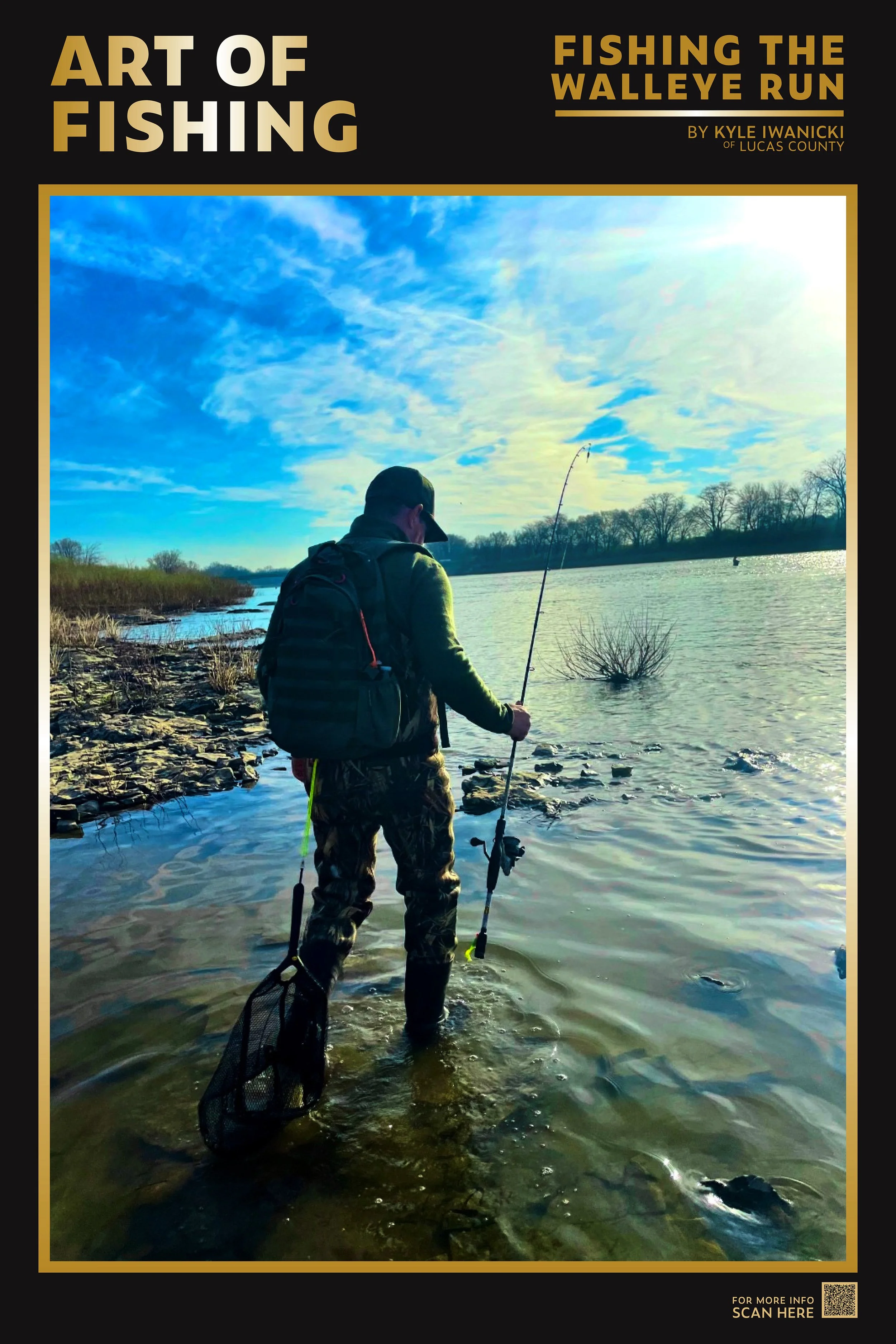 2023 WIld Ohio photography contest  winnner - Art of Fishing category