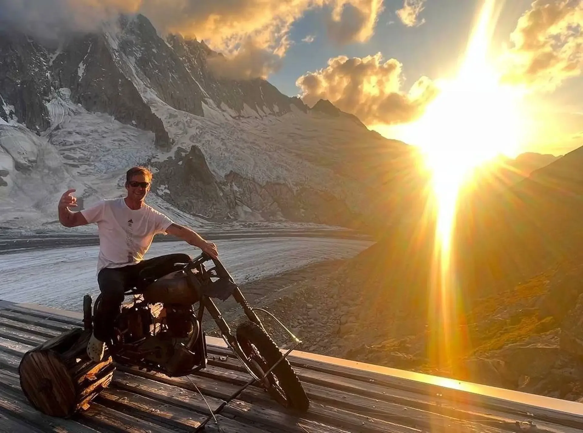 Video - Climbing around Alpine Glaciers