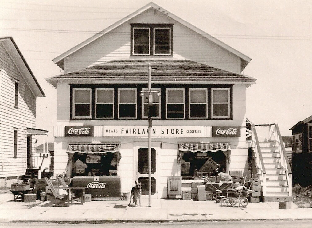 The building that housed Zuccato’s Market, opened by Bud’s parents in 1930.