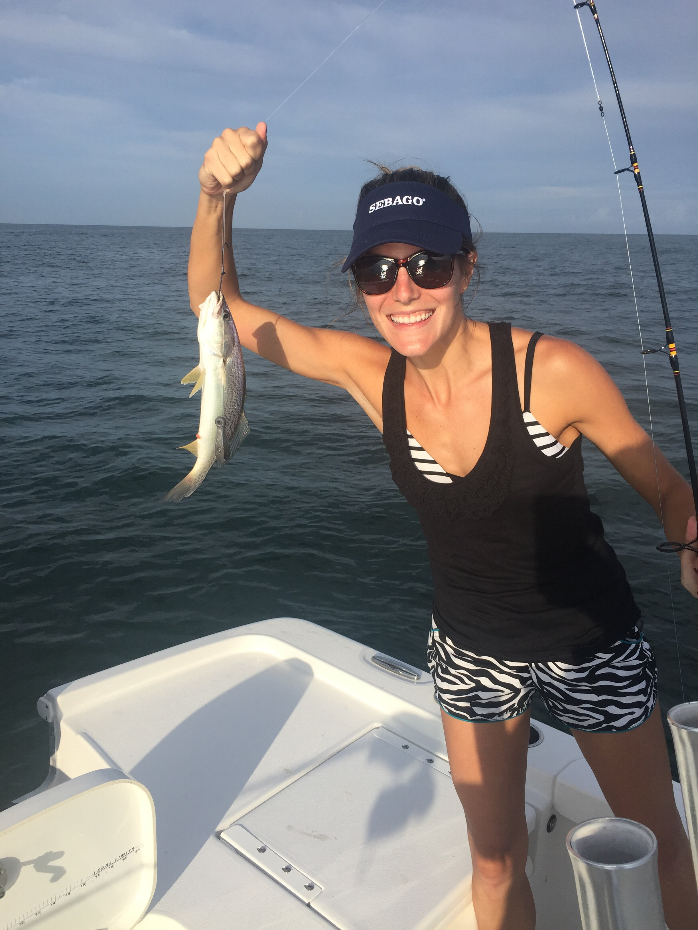 Catch of the day off the coast of Cape May County.
