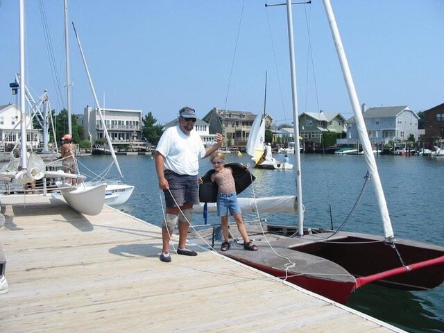 Bill with his daughter, Tricia