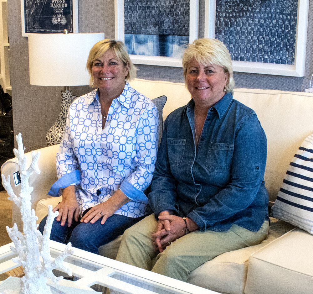 Whitney Kotzman and Eileen LaPenta of Blufish Designs