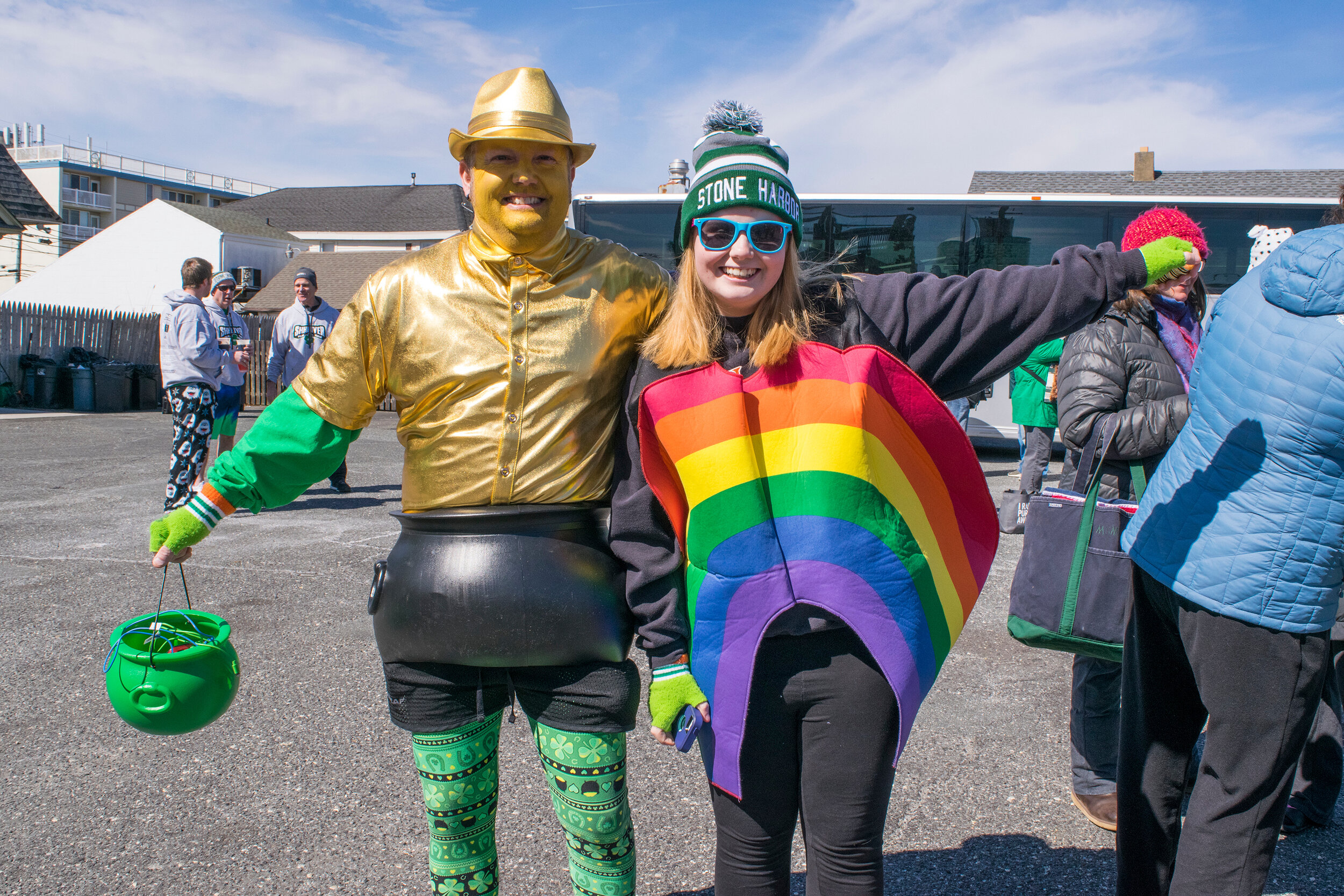 Best Name winners, “Pot O’ Gold” Anthony and Gwen Schaefer.