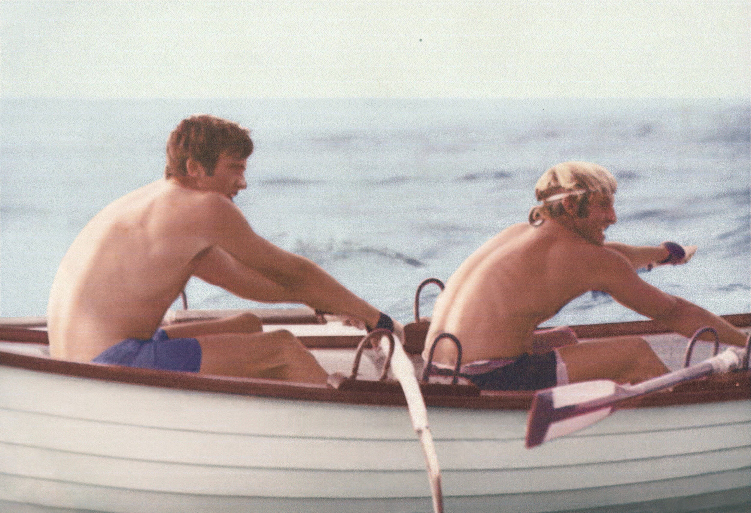 Smith and Jim O’Brien in the rowing doubles in 1970.