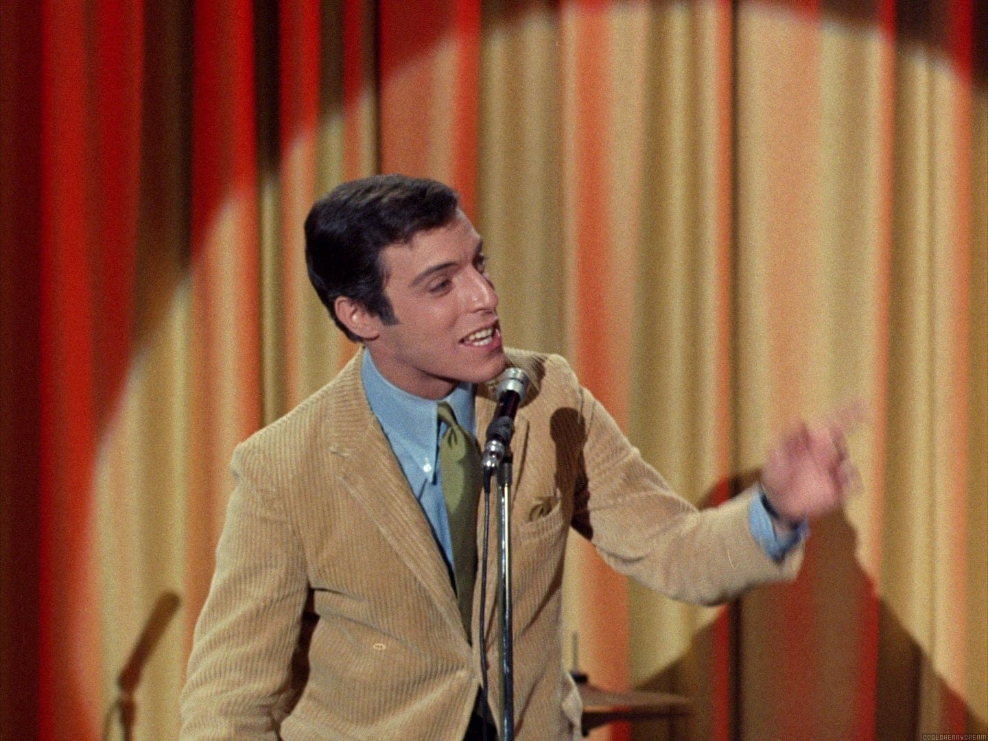 Jerry appearing on The Monkees prime time television show in 1966.