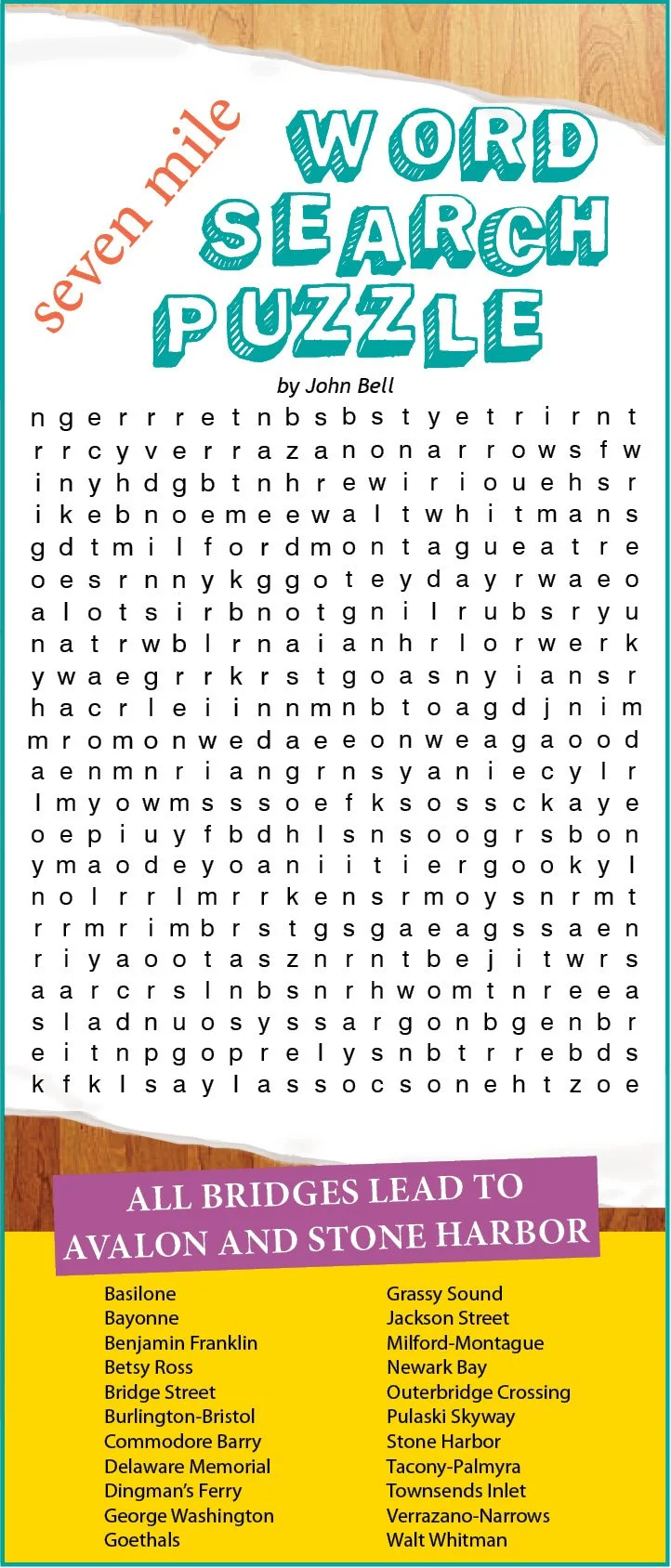 Seven Mile Word Search Puzzle