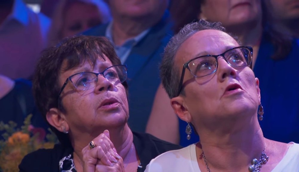 Chef Kyle’s mom and aunt at the show finale.