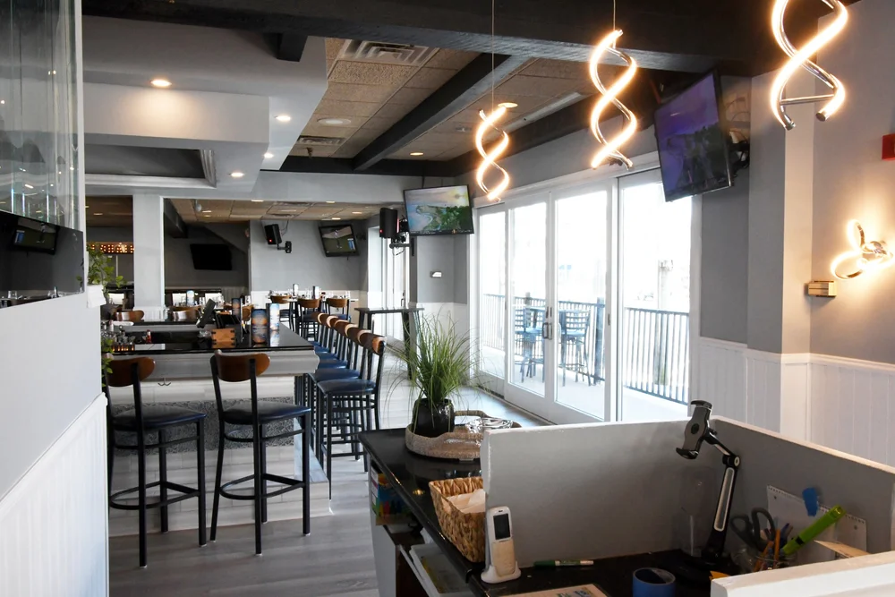 The renovations in the Rock’n Chair are colorful and comfortable.