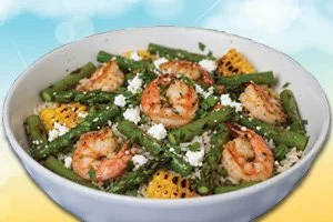 Outdoor Entertaining: Shrimp Bowls &amp; Spritzes to Welcome Summer