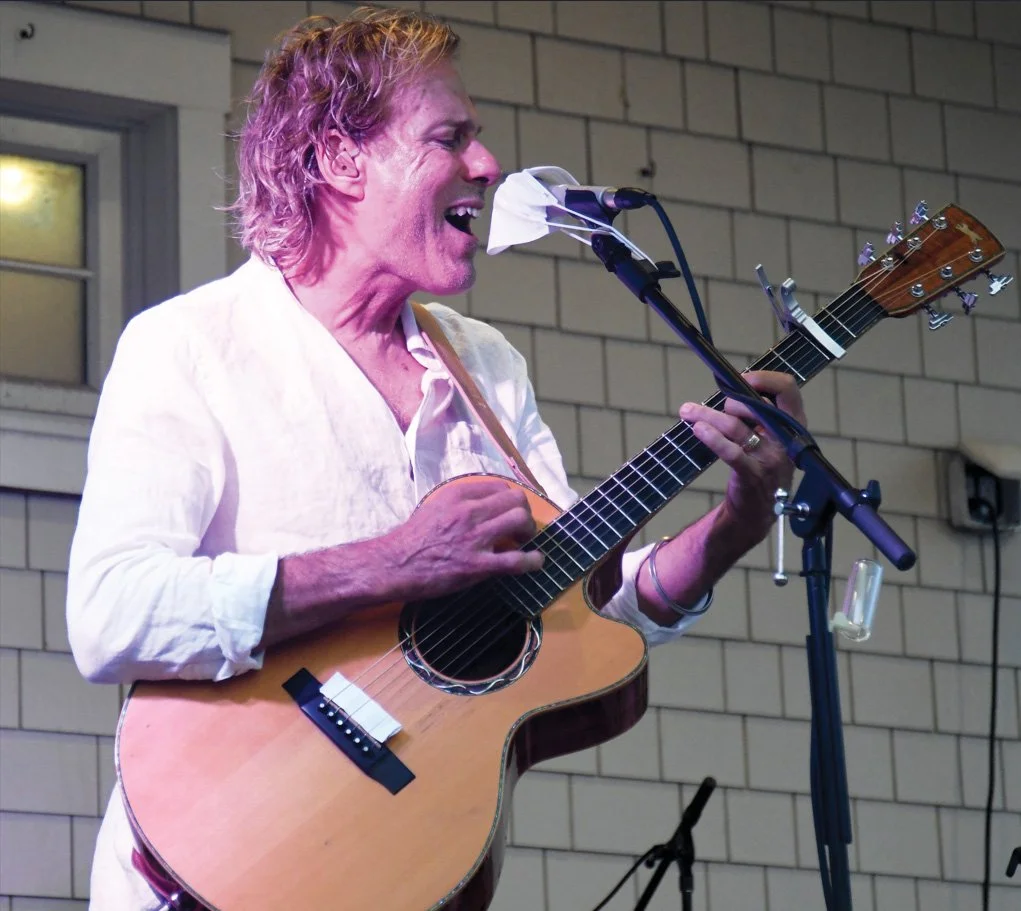Peter Mayer at Surfside Park in 2023.