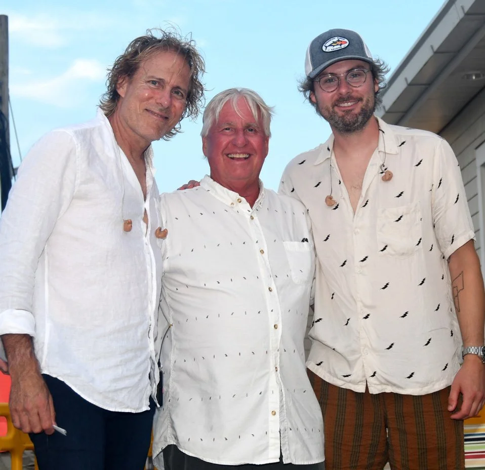 Peter Mayer, John McCorristin, and Brendan Mayer