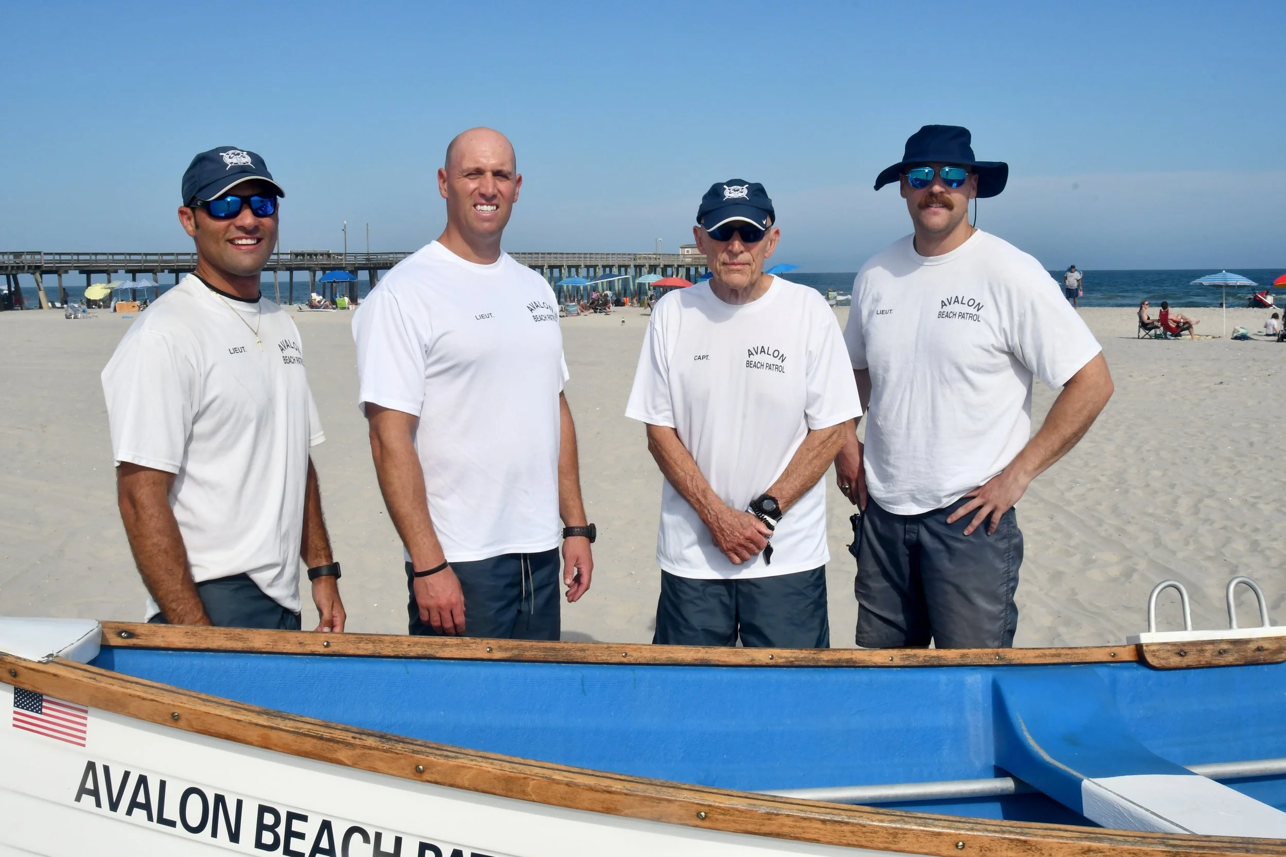 The Wolfs of the ABP (from left): Matt, Erich, Murray and Tyler.