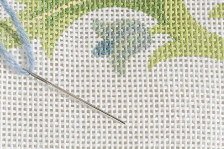 Needlepoint Key Fob