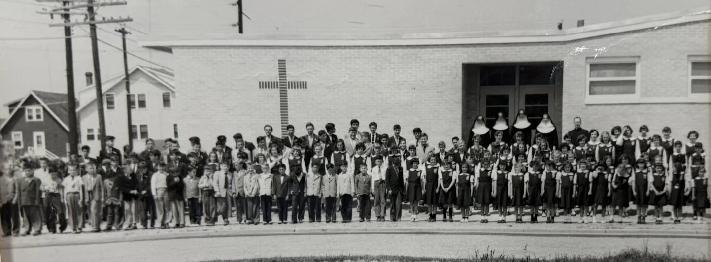 The students of St. Joseph circa 1953.
