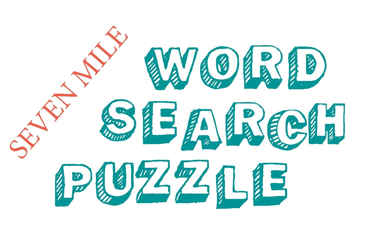 Seven Mile Word Search Puzzle