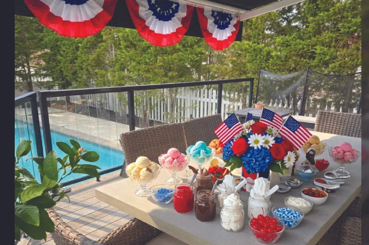 Outdoor Entertaining: Founding Flavors Ice Cream Social