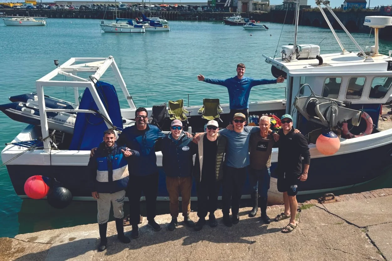 The Channel 5 Team: Local Beach Patrol Alums Swim the English Channel in Five-Man Relay