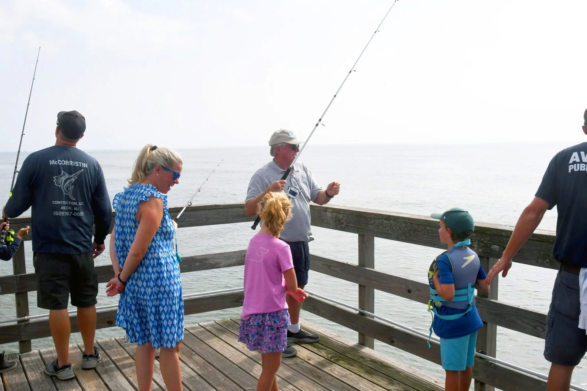 Fishing with the Mayor