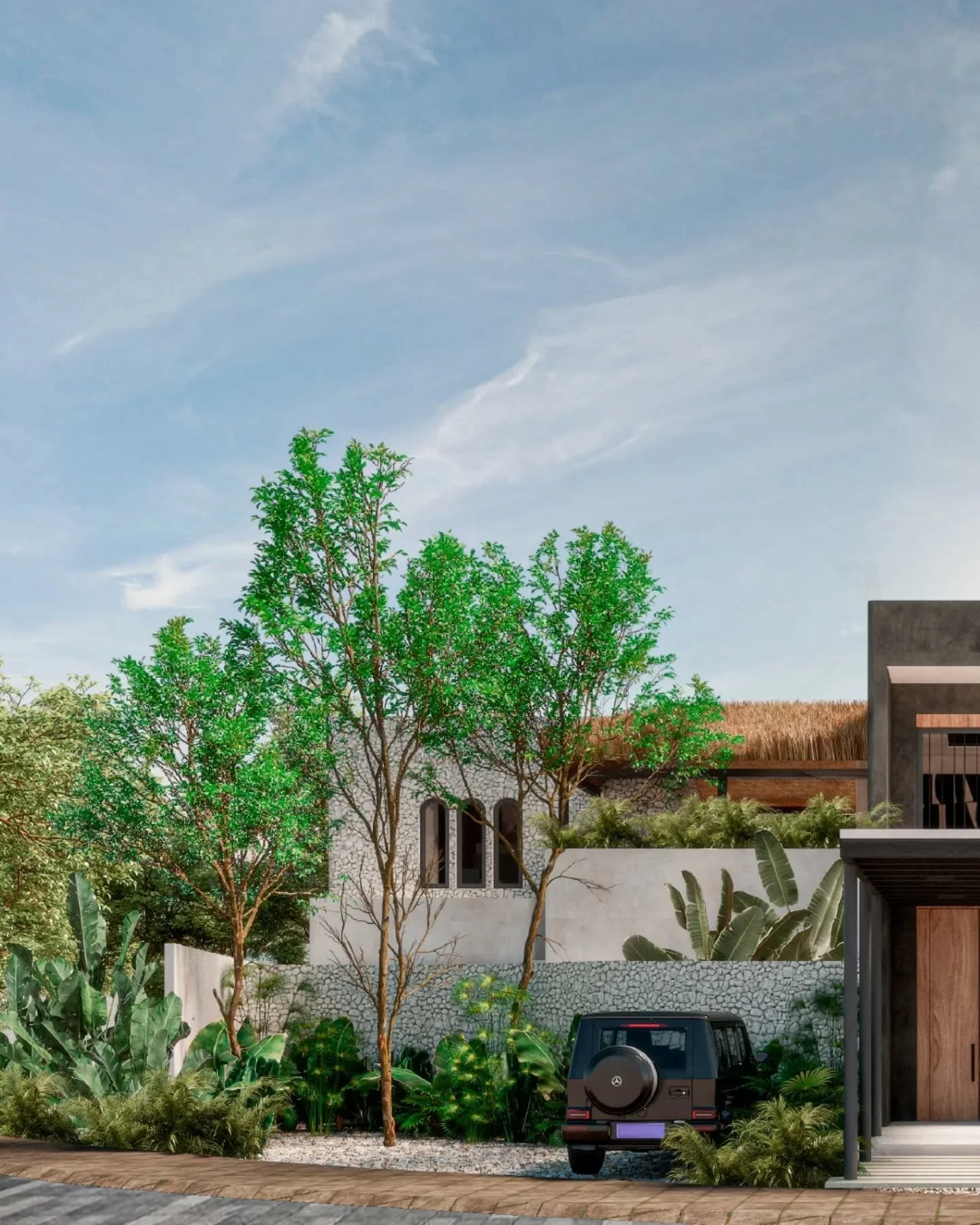 Casa Rosal&iacute;a
Proyecto dise&ntilde;ado por Paulina Villa Arquitectura, su construcci&oacute;n dar&aacute; inicio en Marzo 2026, situado en el Fracc. The Awen Tulum, cuenta con una superficie de 570m2. En el proyecto se han contemplado 5 amplias