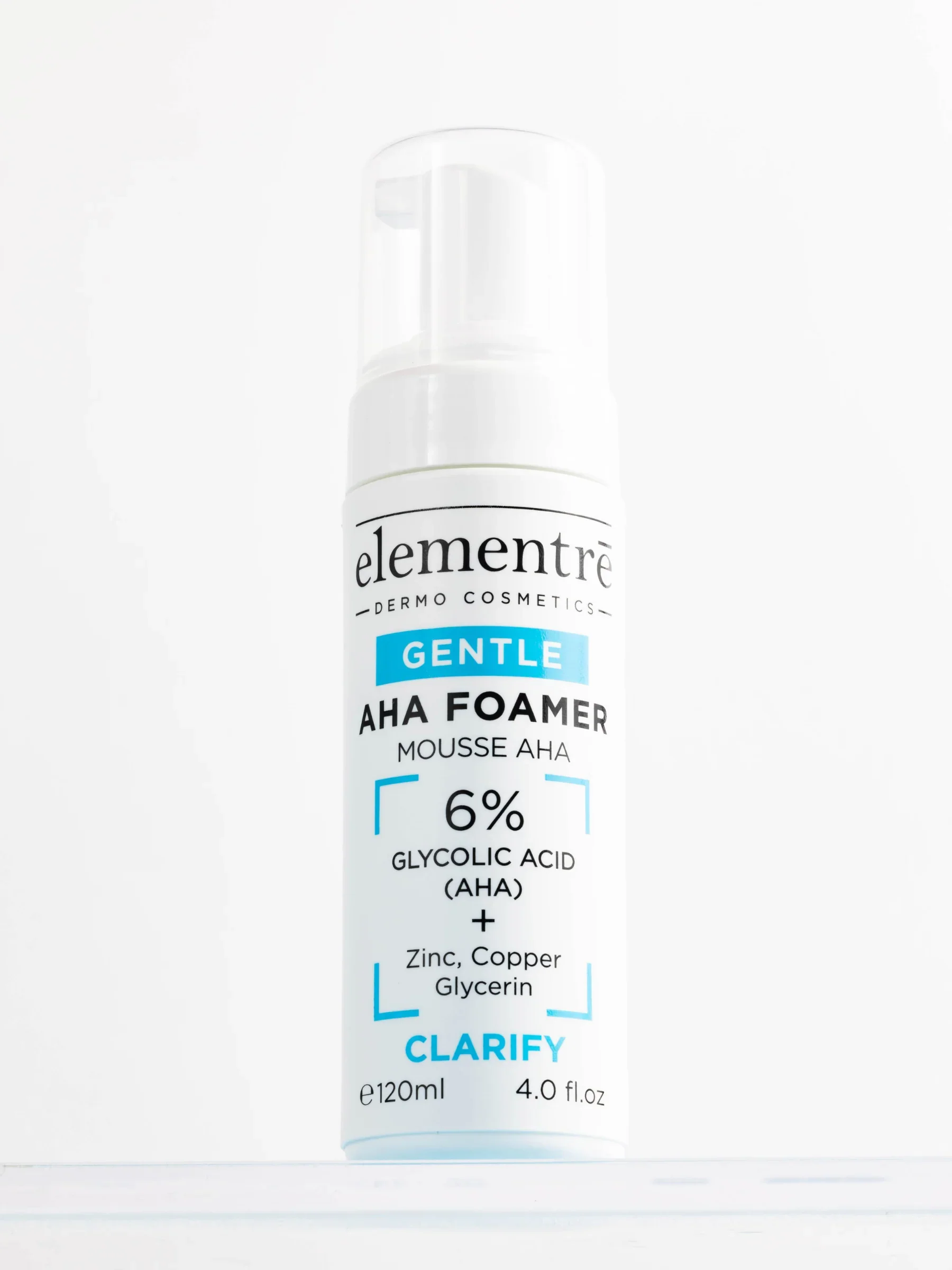 Elementré Gentle AHA Foamer - 6% Glycolic Acid - 120ml