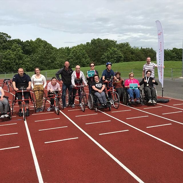 We had the wonderful Race Runners over today for some hands on testing of a very new sport