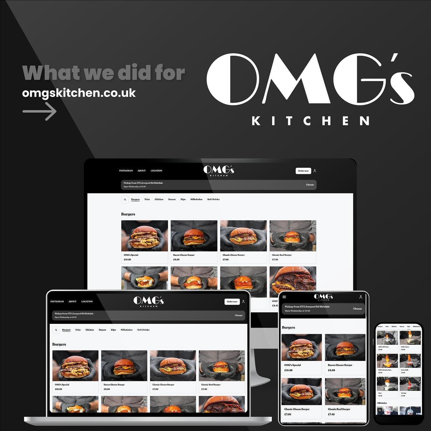 Delighted to help launch OMG&rsquo;s kitchen in Birkdale, Southport.

The family-run team behind The Good Catch and Kiosk Coffee entrusted us to create a website that enables seamless online ordering for both pickup and local delivery.

Our journey w