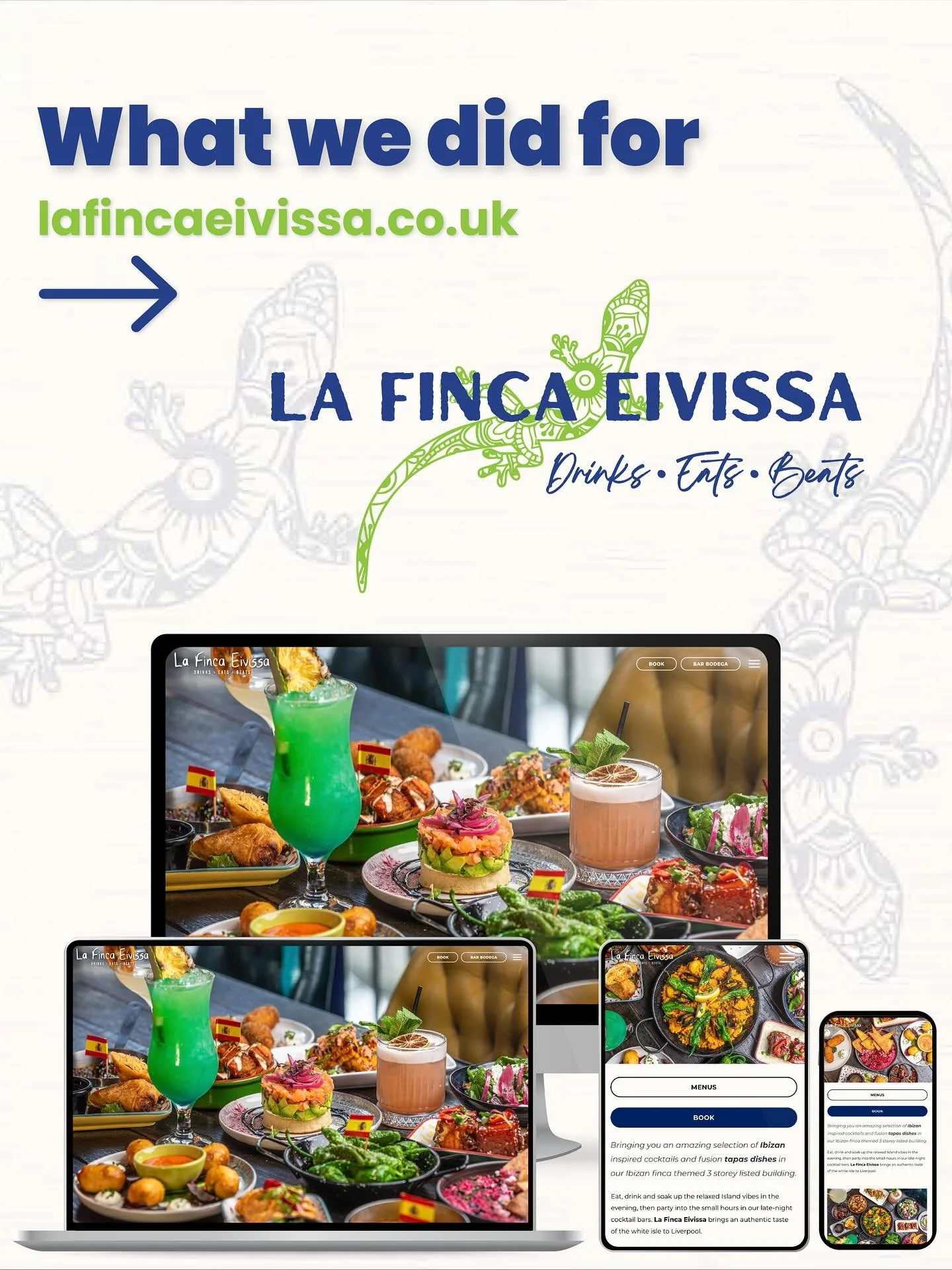 Delighted to launch @lafinca_eivissa &lsquo;s new website! Our redesign focused on a more simplified layout and an image-centric approach. Key improvements include enhanced mobile-friendliness and the implementation of bespoke booking forms to accomm