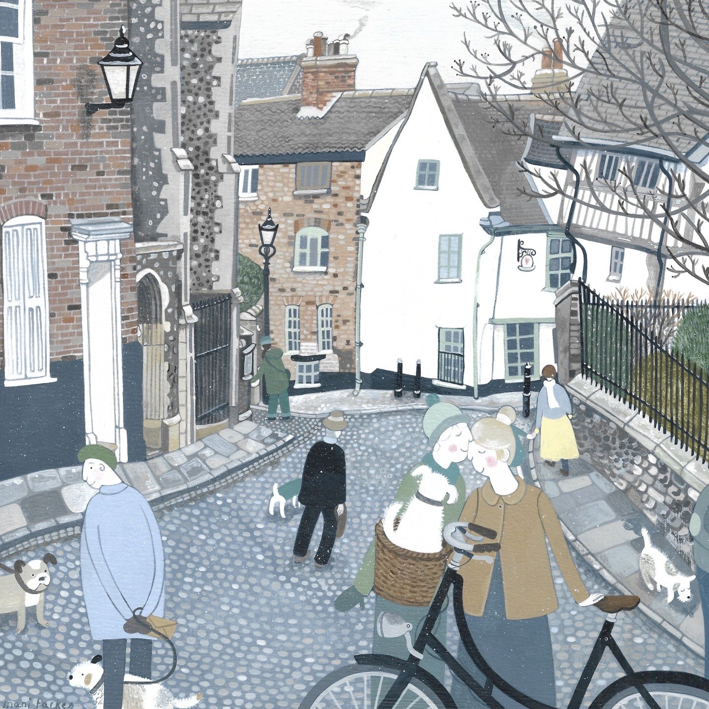 Hello everybody,
All four of these Christmassy paintings are now available from my Folksy shop ( slightly earlier than planned 🥳) so if you would like to have a peek then please click on the link in my bio. All parcels will be sent by free Special d