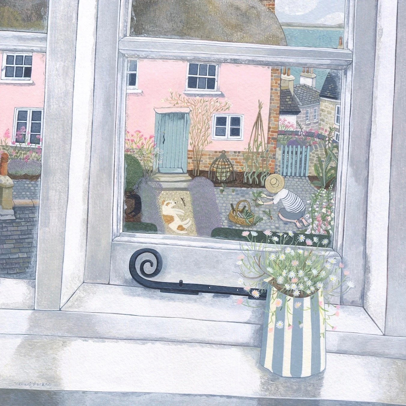 Good evening,
I think this is my favourite painting from 2025. A commission with one request, to include a pink cottage or house. I have never created a commission with so much freedom before, it was truly wonderful to paint.
Wishing you all a very h