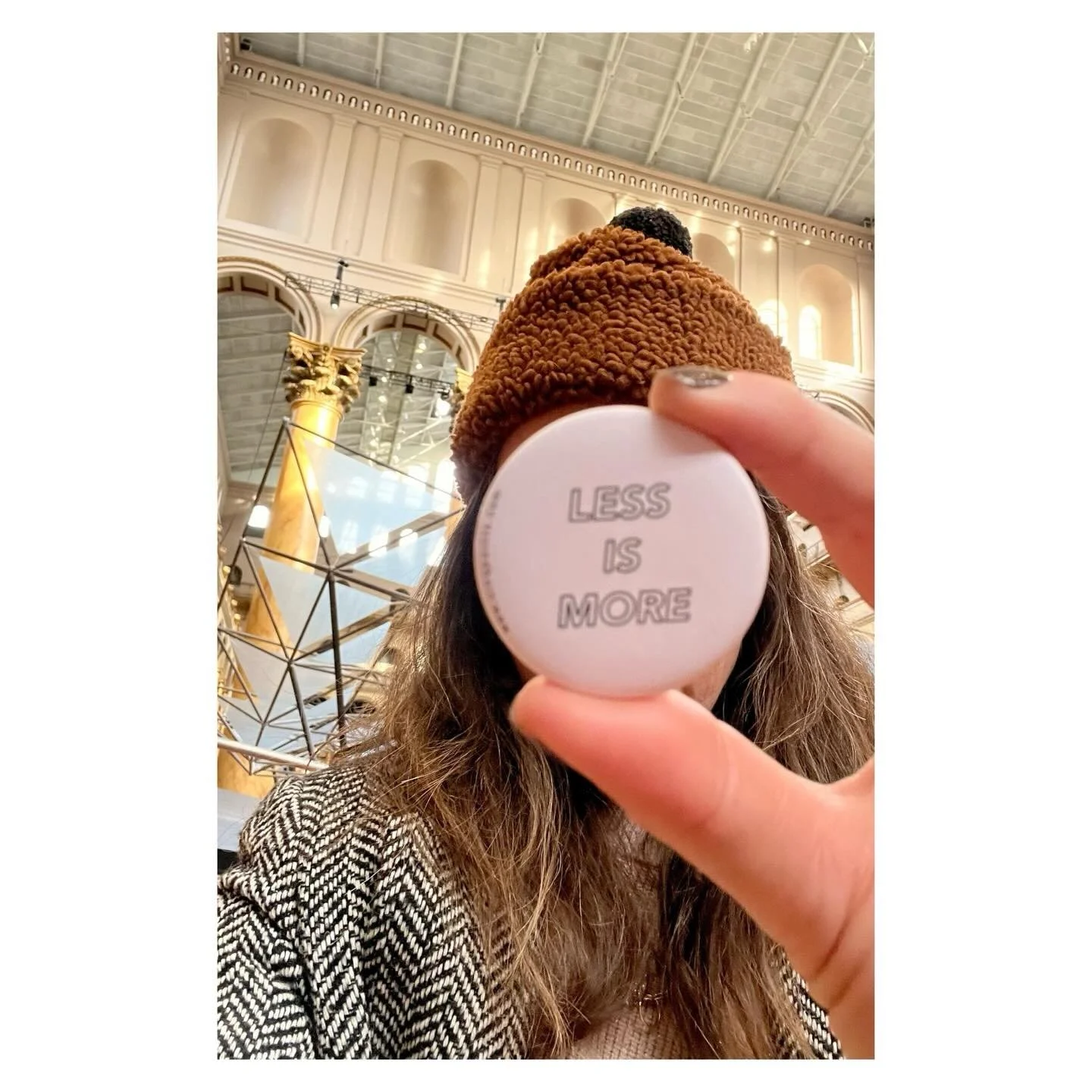 ❅ Winter self portrait at the National Building Museum