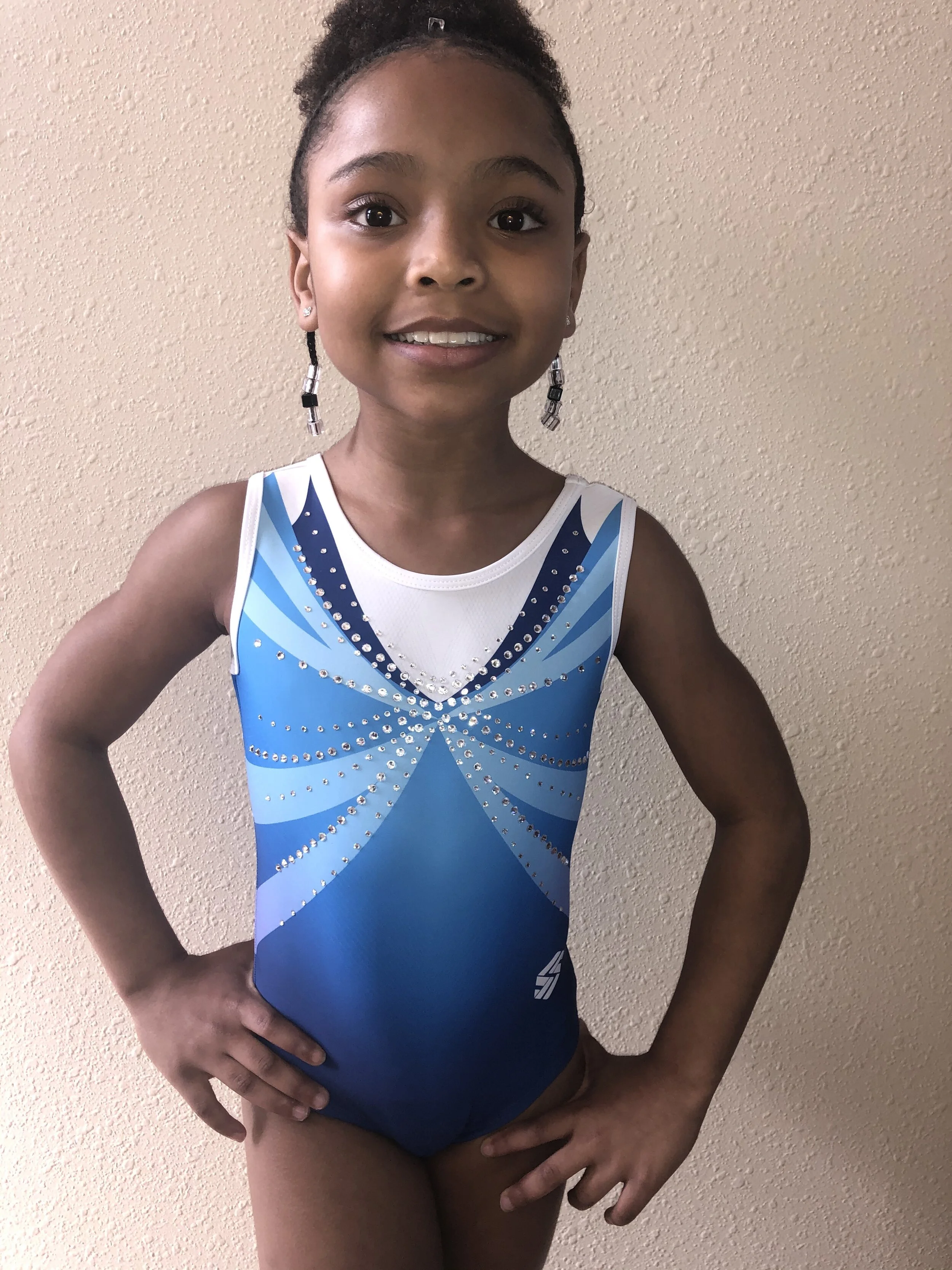 Spektrum Blaze blue Leotard 122