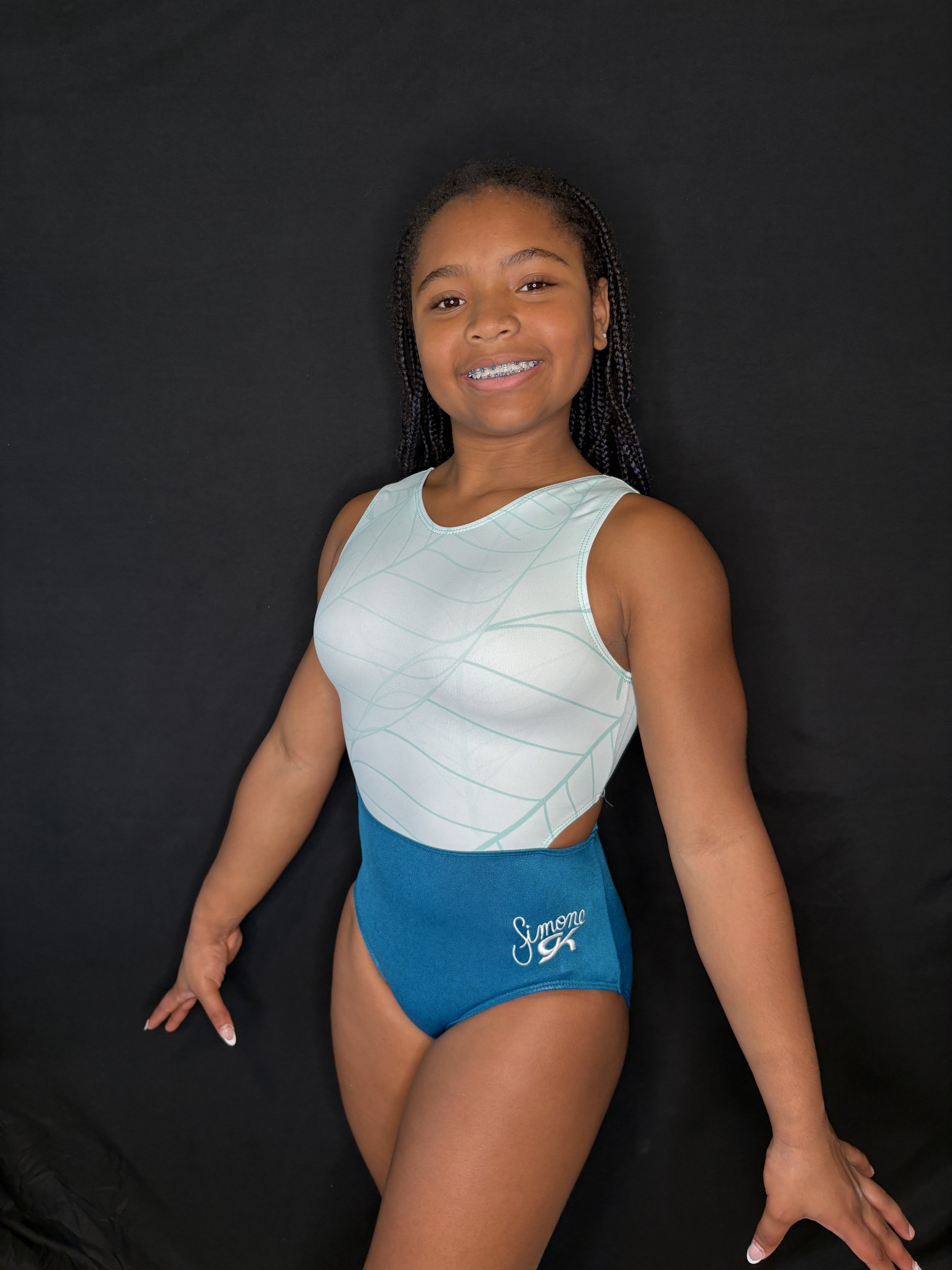 GK  Simone Biles In Sync Tank Leotard 5366
