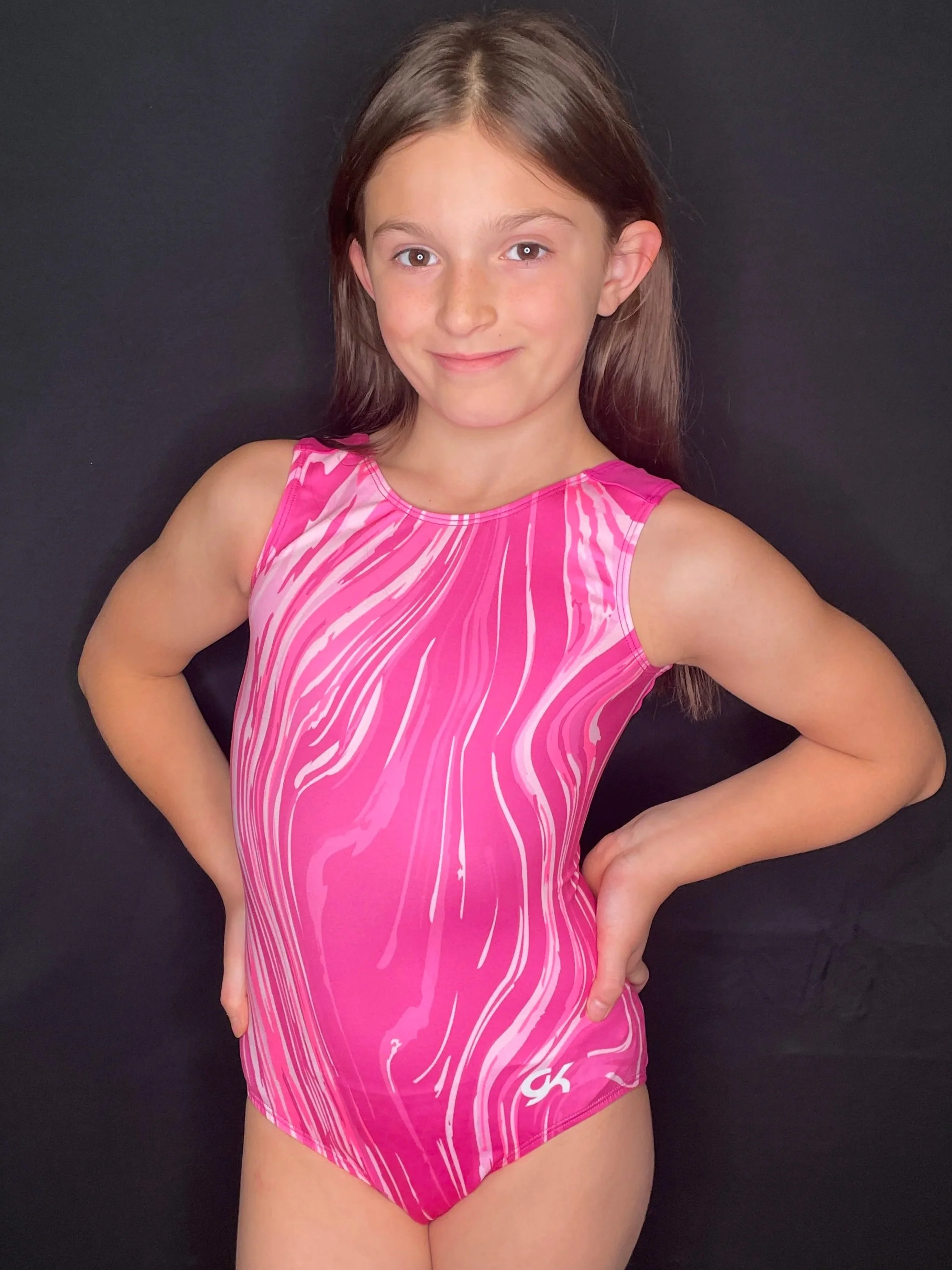 GK Berry Swirl tank workout Leotard 5287