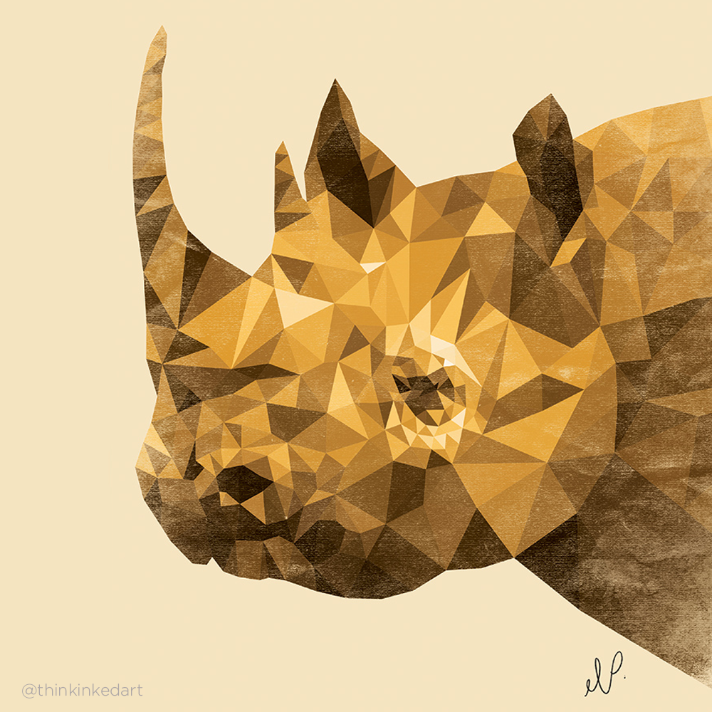 Low Poly Animals — Prints — Inked Designs