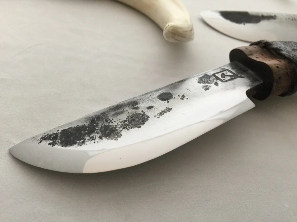 5160 Boars tusks knives for Wedding party