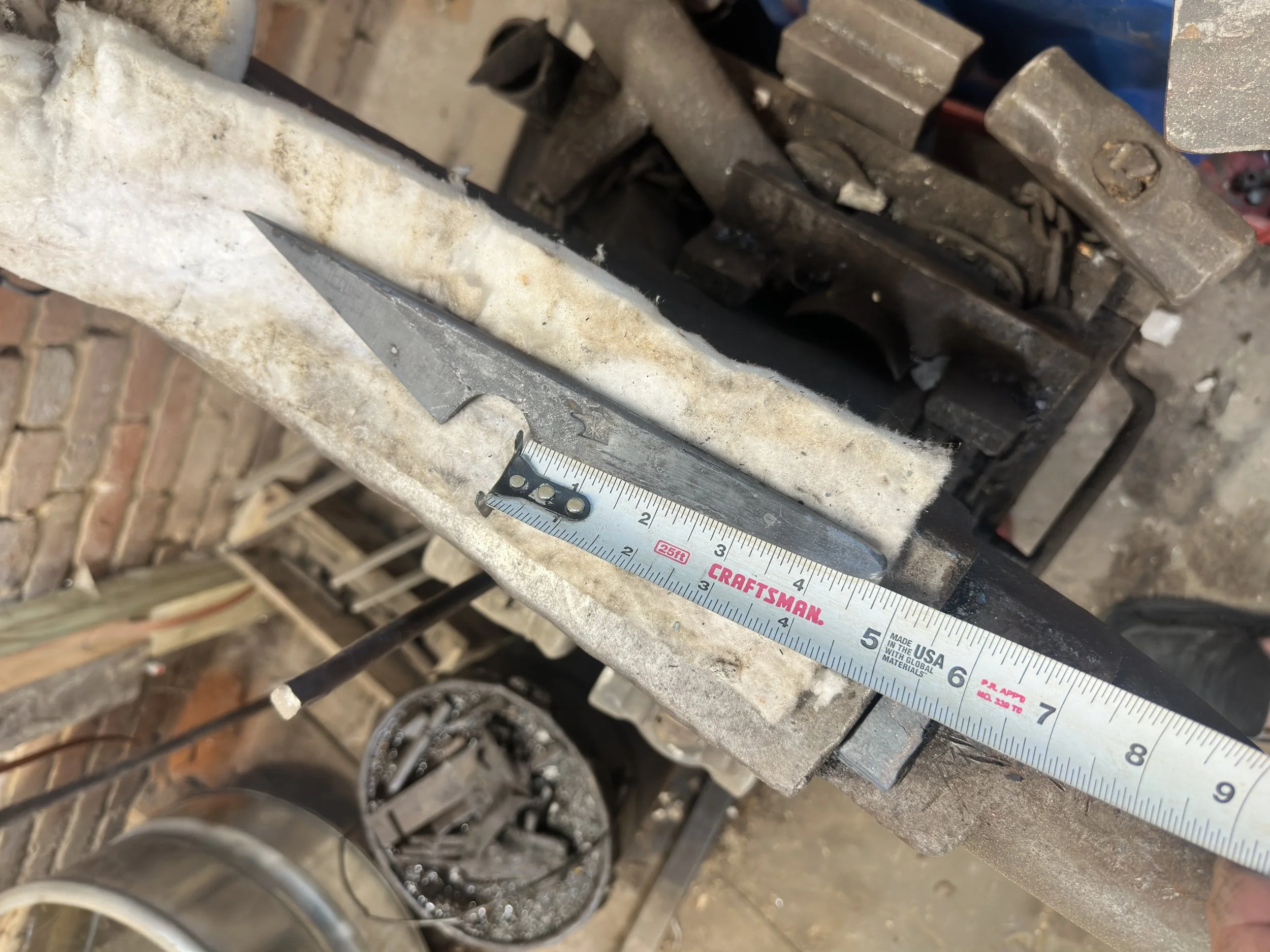 Custom 5160 Kiridashi Stle Knife 4 inch wide blade