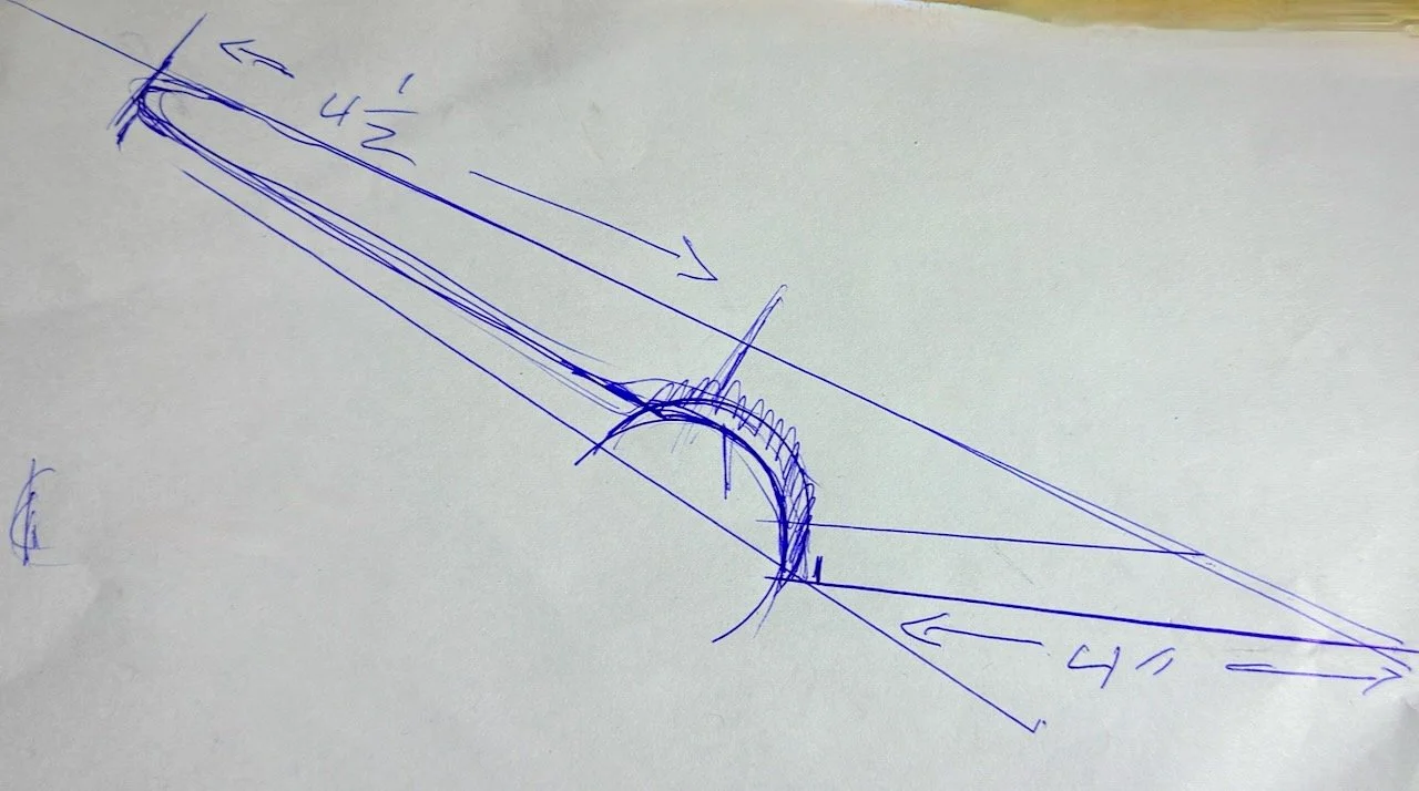 Large custom kiridashi