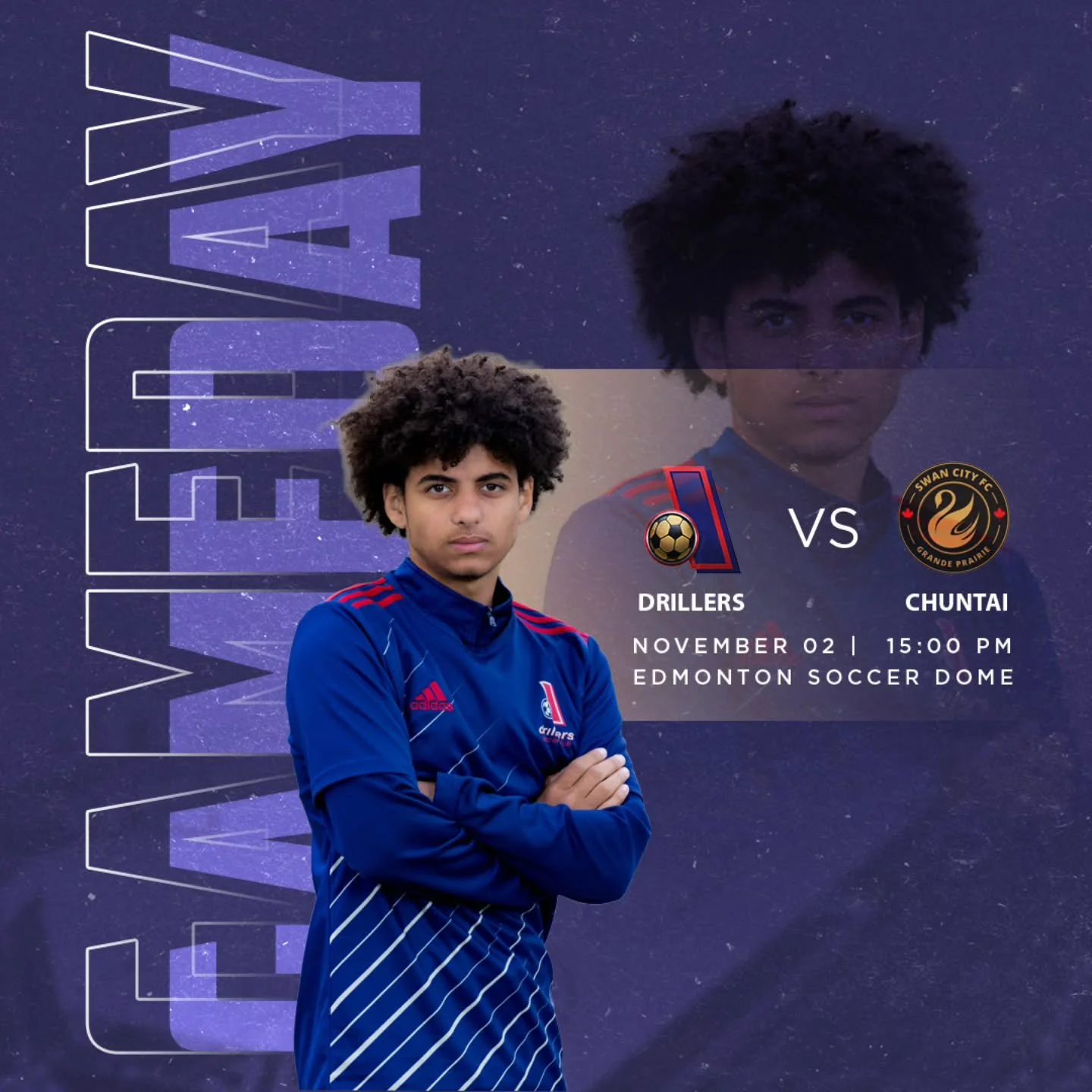 Our U17 Tennant team welcomes the @swancityfc this afternoon at the Soccer Dome. Kick off at 3:00PM. #emsa #yegsoccer