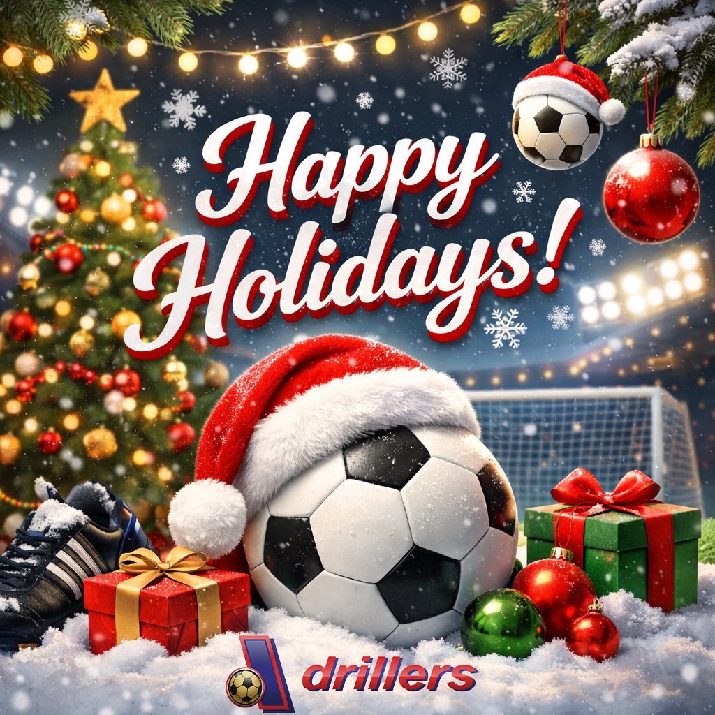 Happy Holidays from the Drillers. From our younger teams right to our adult teams. Some team bonding time leading into our holiday break. See everyone in 2026! 
#yegsoccer #yeg #emsa