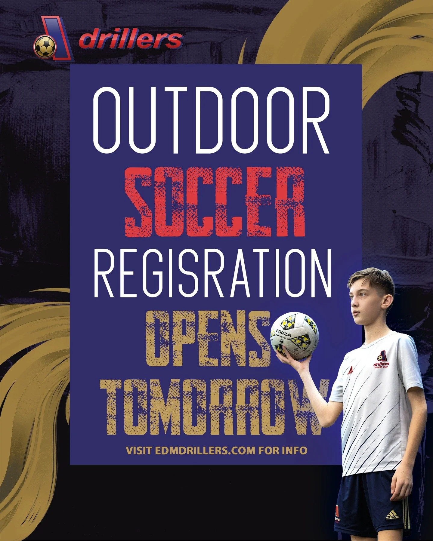 Who&rsquo;s ready for outdoor season? 🙌⚽
Registration opens tomorrow, let&rsquo;s go!

#emsa #yegsoccer #edmontonsoccer #yeg #drillersoccer