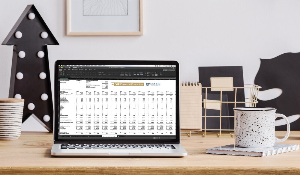 Real Estate Investment Analysis Worksheet — VIP Financial Education