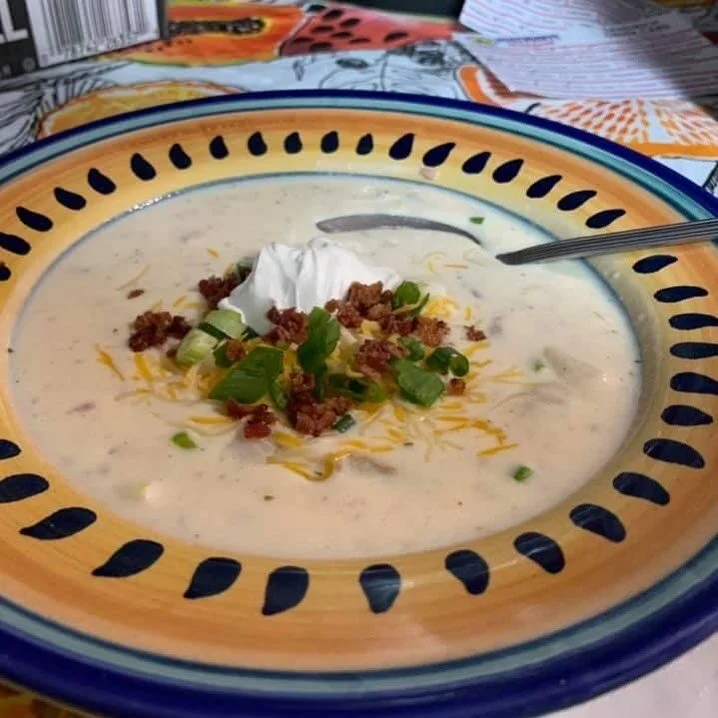 Loaded Baked Potato Soup!!
Delicious!! #shopsmallbusiness