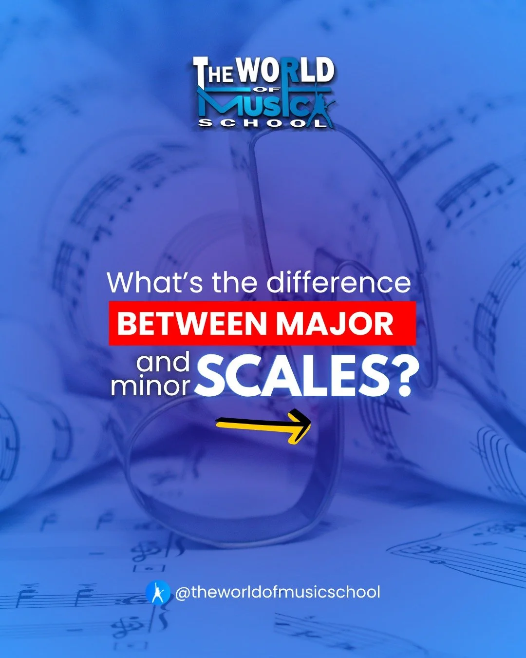 🎵 What&rsquo;s the difference between Major and Minor scales?
It&rsquo;s not just about notes &mdash; it&rsquo;s about emotion. 💫

Major scales bring that bright, joyful energy 🌞 &mdash; the sound of sunshine, smiles, and upbeat melodies.
Minor sc