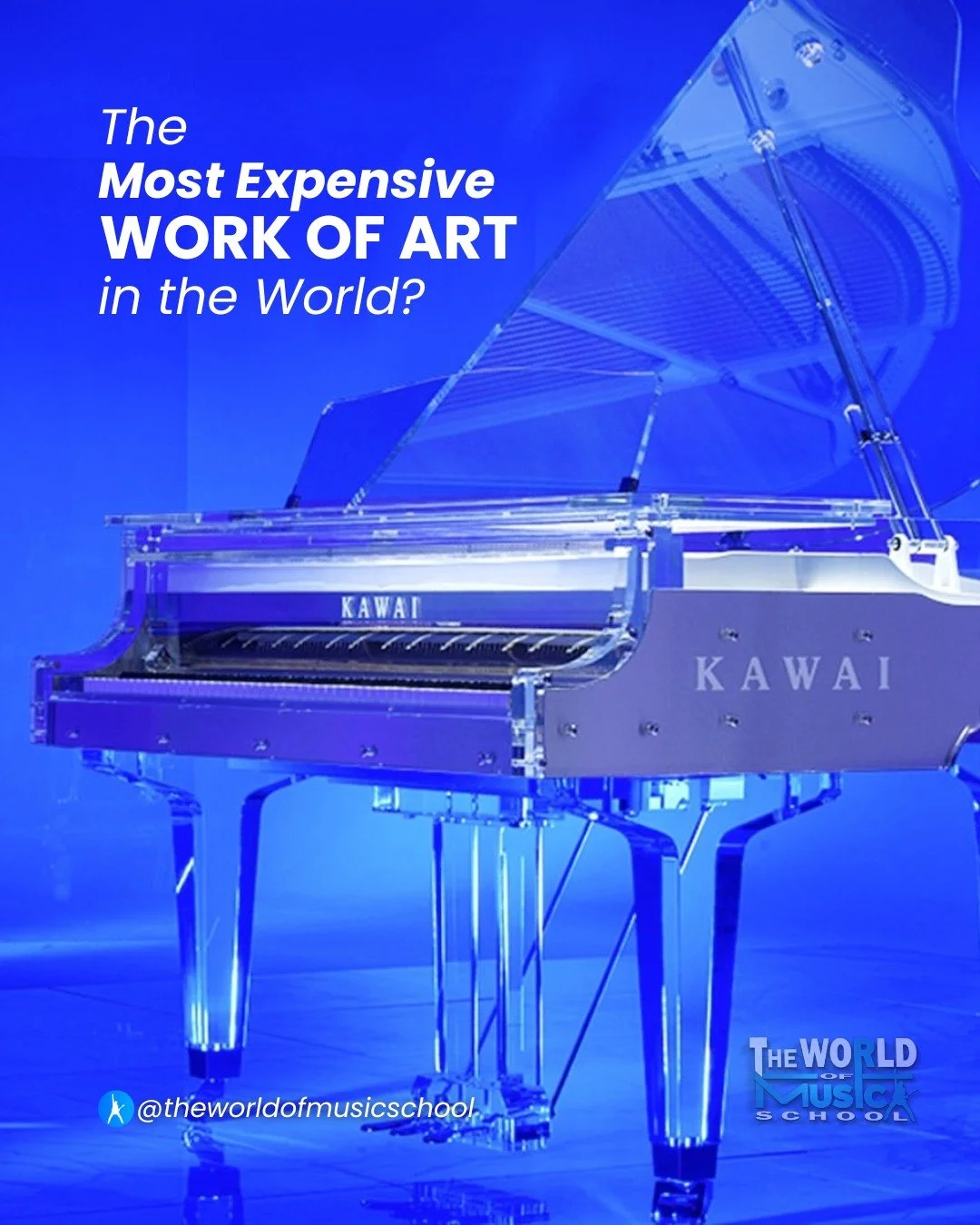 💎 The Most Expensive Piano in the World Isn&rsquo;t Made of Wood &mdash; It&rsquo;s Made of Crystal. 💎

When we think of pianos, we picture polished wood and ivory keys&hellip; but K. Kawai took it to another level of brilliance. ✨

🎹 Meet the &ld