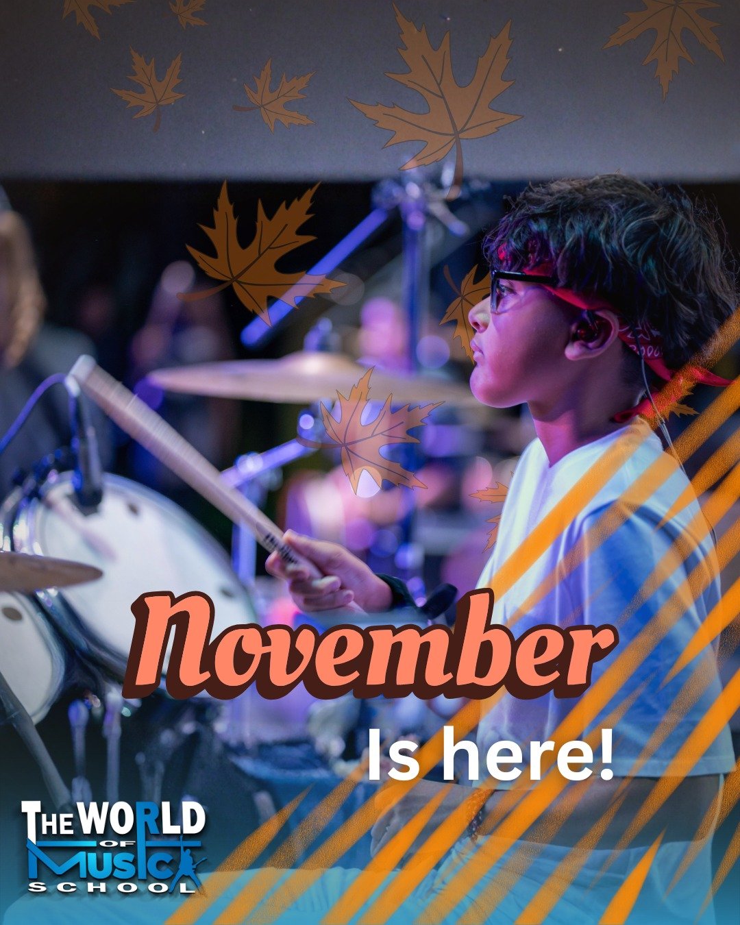 🌟 November is Here &mdash; and So Are New Possibilities! 🌟

As we step into this new month, we want to take a moment to express our deepest gratitude to our incredible students, families, and teachers who make every note, every beat, and every perf