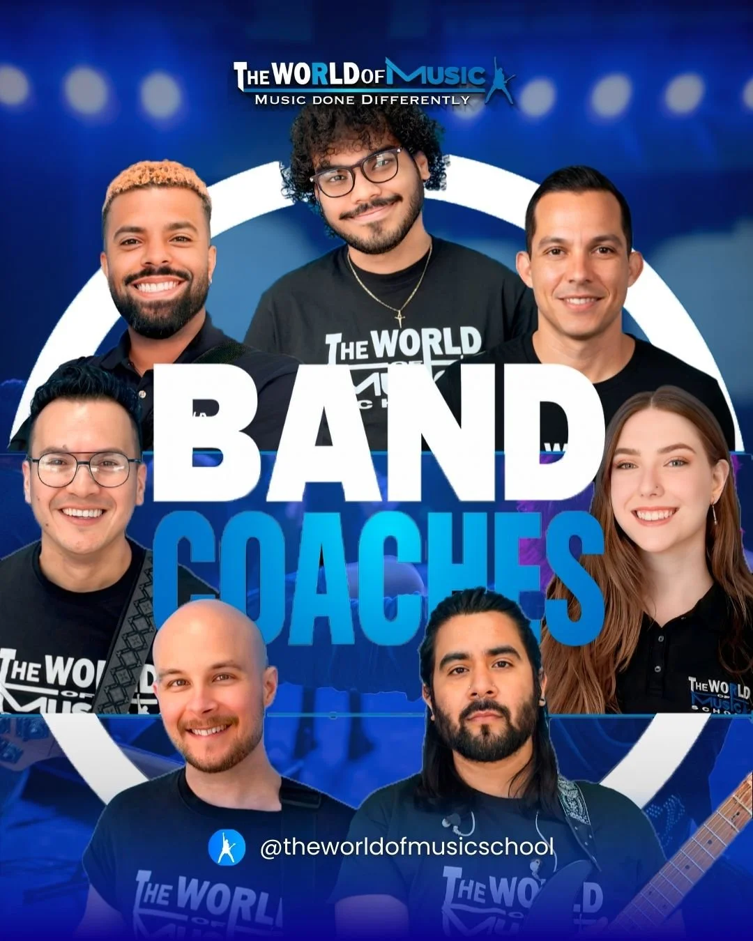 ⚡🎸 MEET THE MENTORS SHAPING THE NEXT GENERATION OF ROCK! 🎸⚡

Behind every powerful band and unforgettable performance, there&rsquo;s a coach guiding the way. At @theworldofmusicschool, our band coaches don&rsquo;t just teach music &mdash; they live