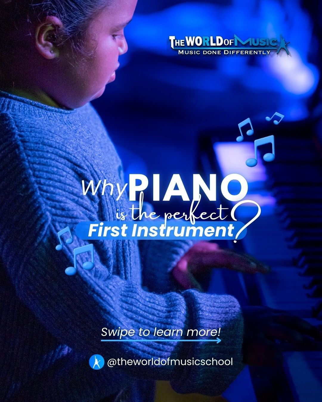 🎹✨ WHY IS THE PIANO THE GATEWAY TO THE WORLD OF MUSIC? ✨🎹

One of the most common questions we hear from parents is:
❓ &ldquo;What&rsquo;s the best instrument for my child to start with?&rdquo;

While every instrument has its magic, the piano stand