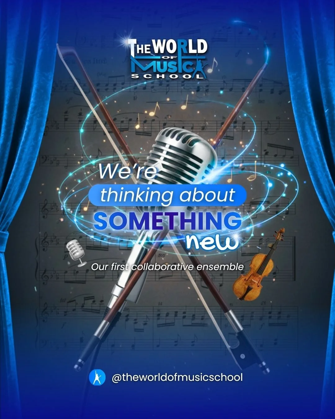 🎻🎶 WE&rsquo;RE THINKING ABOUT SOMETHING NEW&hellip; 🎶🎻

At The World of Music School, we&rsquo;re always looking for new ways to grow, collaborate, and inspire our students &mdash; and we&rsquo;re currently exploring an exciting new idea!

We&rsq